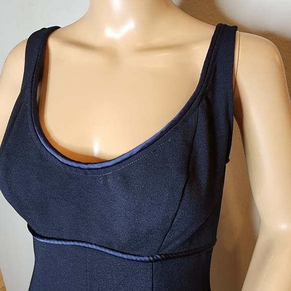 NWT Keepsake The Label Navy Meraz Midi Dress. Size small. Stretch.  Sample. - Picture 2 of 16